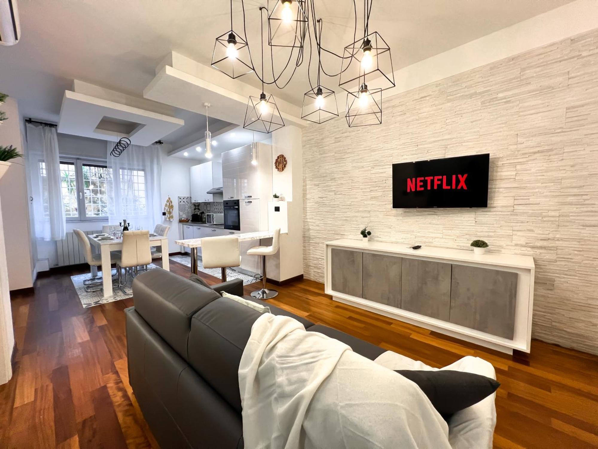 Unique House - 3 Bedrooms & 2 Bathrooms With 4 Beds - 100 Meters To The Metro A Rome Luaran gambar